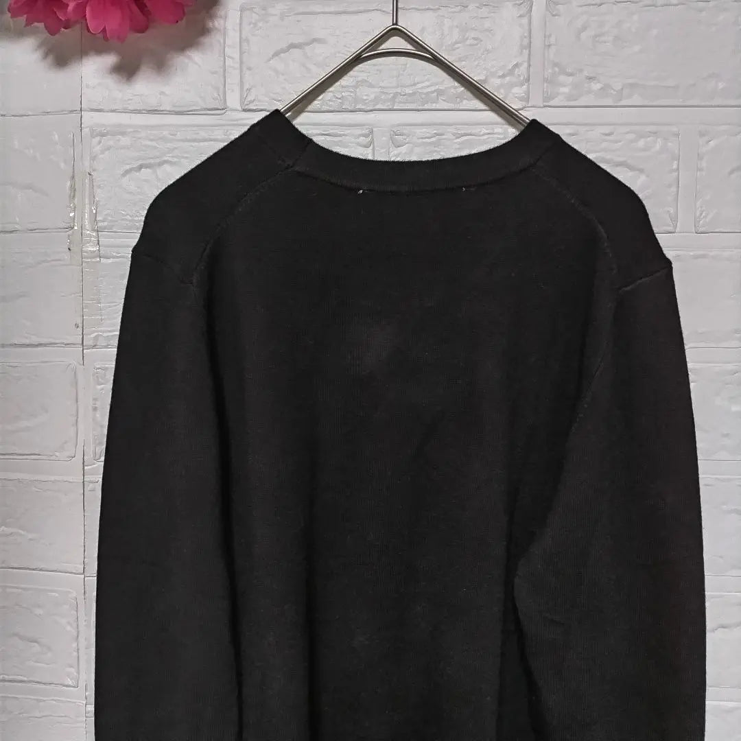 [ZARA] ZARA♡ Brand new and unused♡ Sweater♡ Long sleeves♡ Tops♡ Gold buttons【L】Black