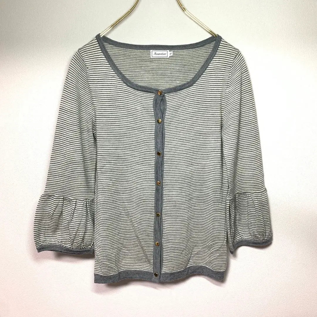 ✨ Good condition✨ Anatolier [38] Cardigan, beautiful, deformed sleeves, wool blend, rare