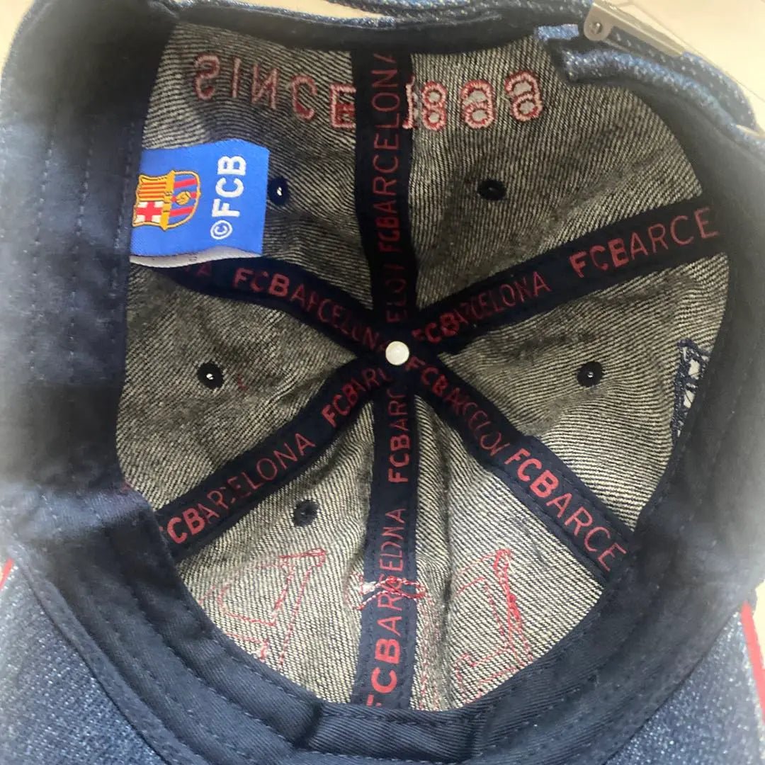 Barcelona denim cap SINCE 1899