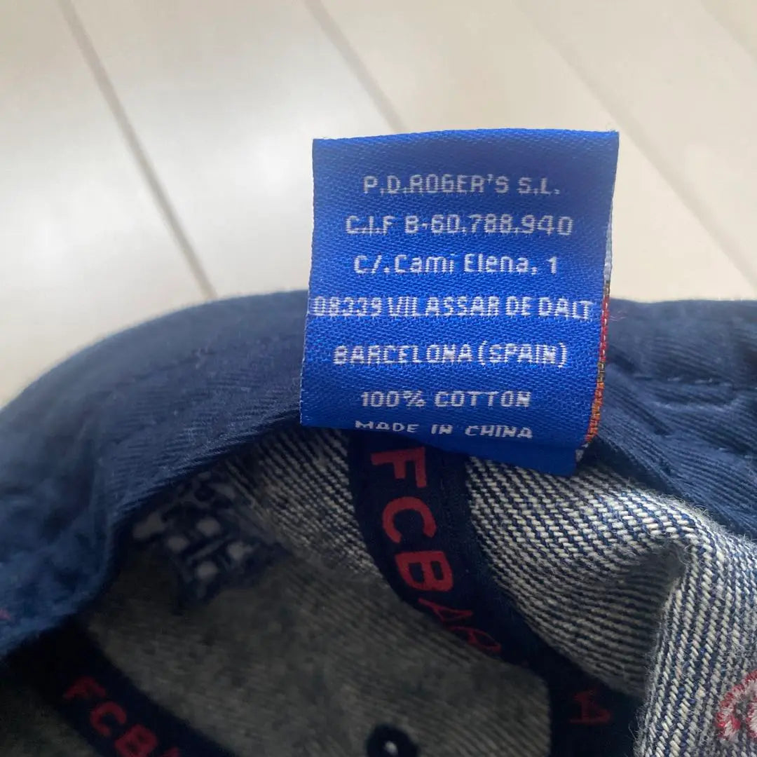 Barcelona denim cap SINCE 1899