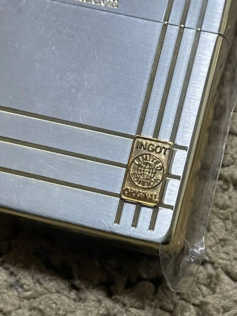 LINGOTE ORO DE EDICIÓN LIMITADA DE ZIPPO