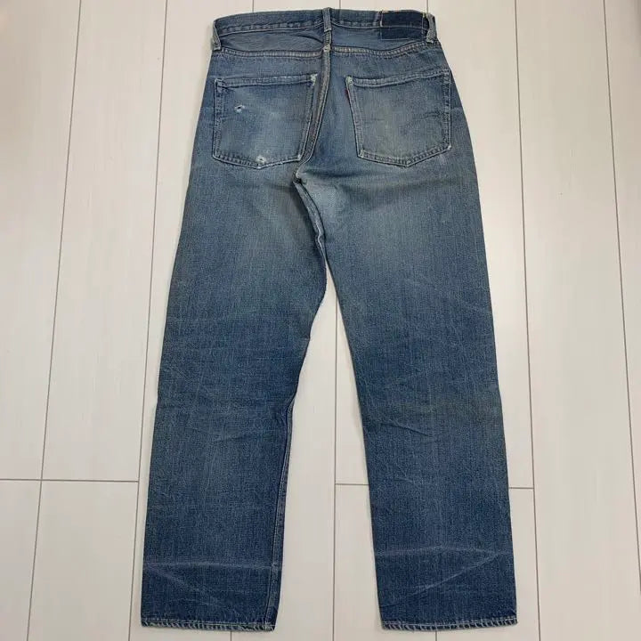 60's vintage vintage clothing! LEVI'S 501XX Final Repair & Damage Denim