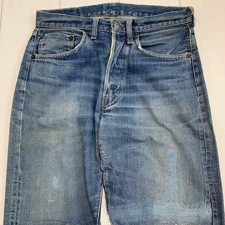 60's vintage vintage clothing! LEVI'S 501XX Final Repair & Damage Denim