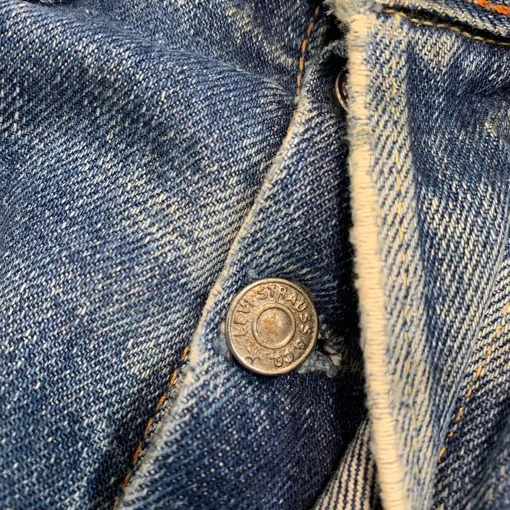 60's vintage vintage clothing! LEVI'S 501XX Final Repair & Damage Denim