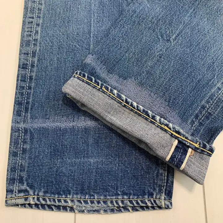 60's vintage vintage clothing! LEVI'S 501XX Final Repair & Damage Denim