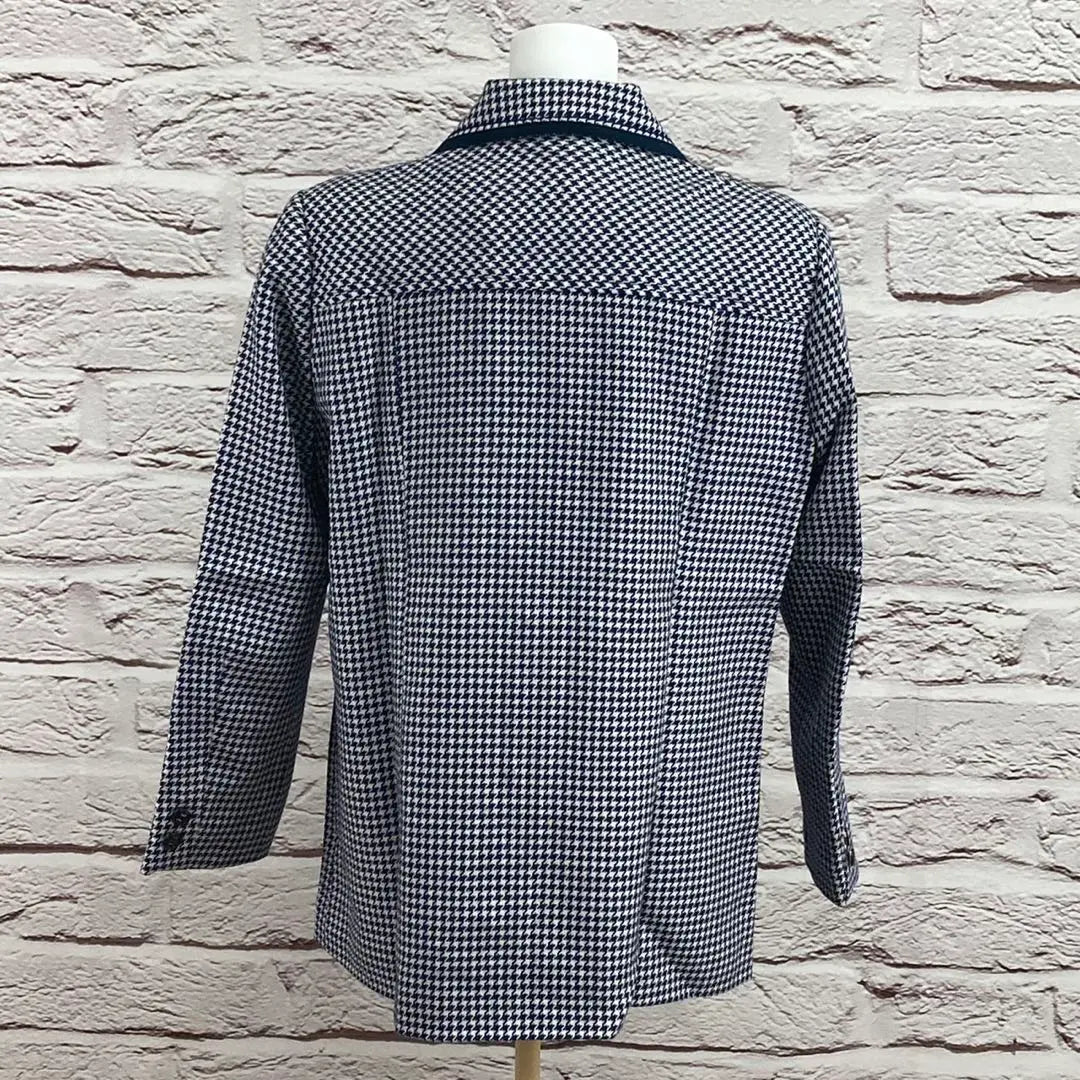 ☆9215S☆ Maynard Jacket Blue X White (Houndstooth)