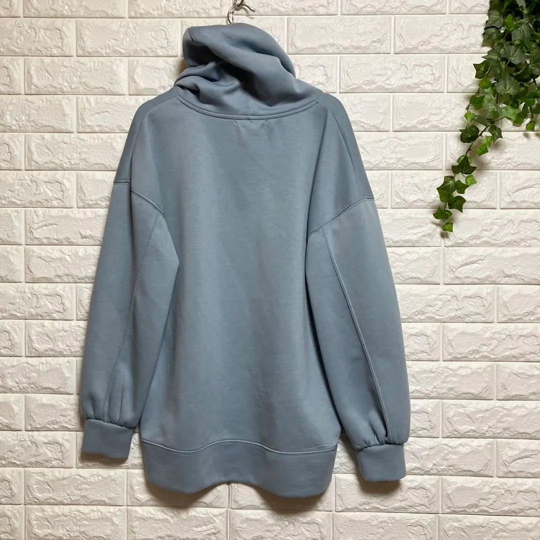 [Hareiro] (M) Knit pulley wide, big silhouette, plain hood