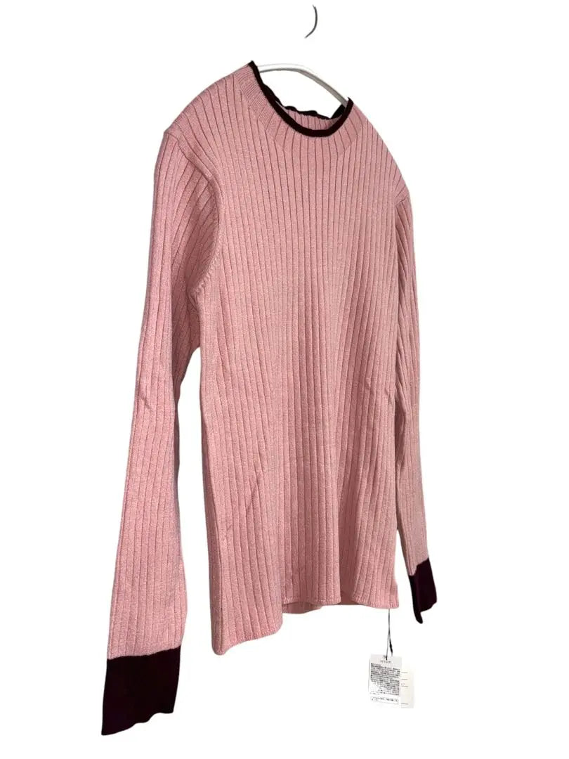 [New] forksy. Forksy thin knit pink size F