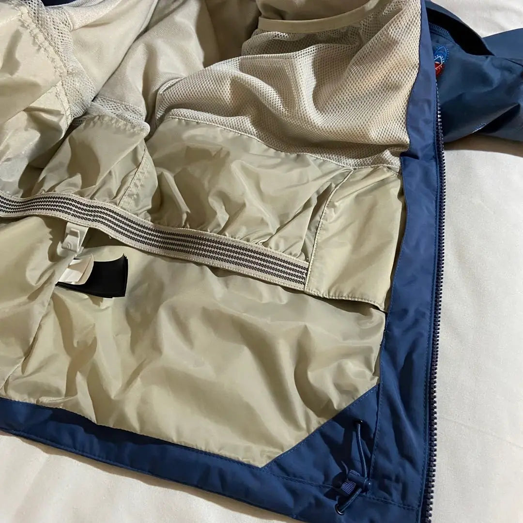 [Good condition] The North Face All-over Pattern Mountain Light Jacket Navy M