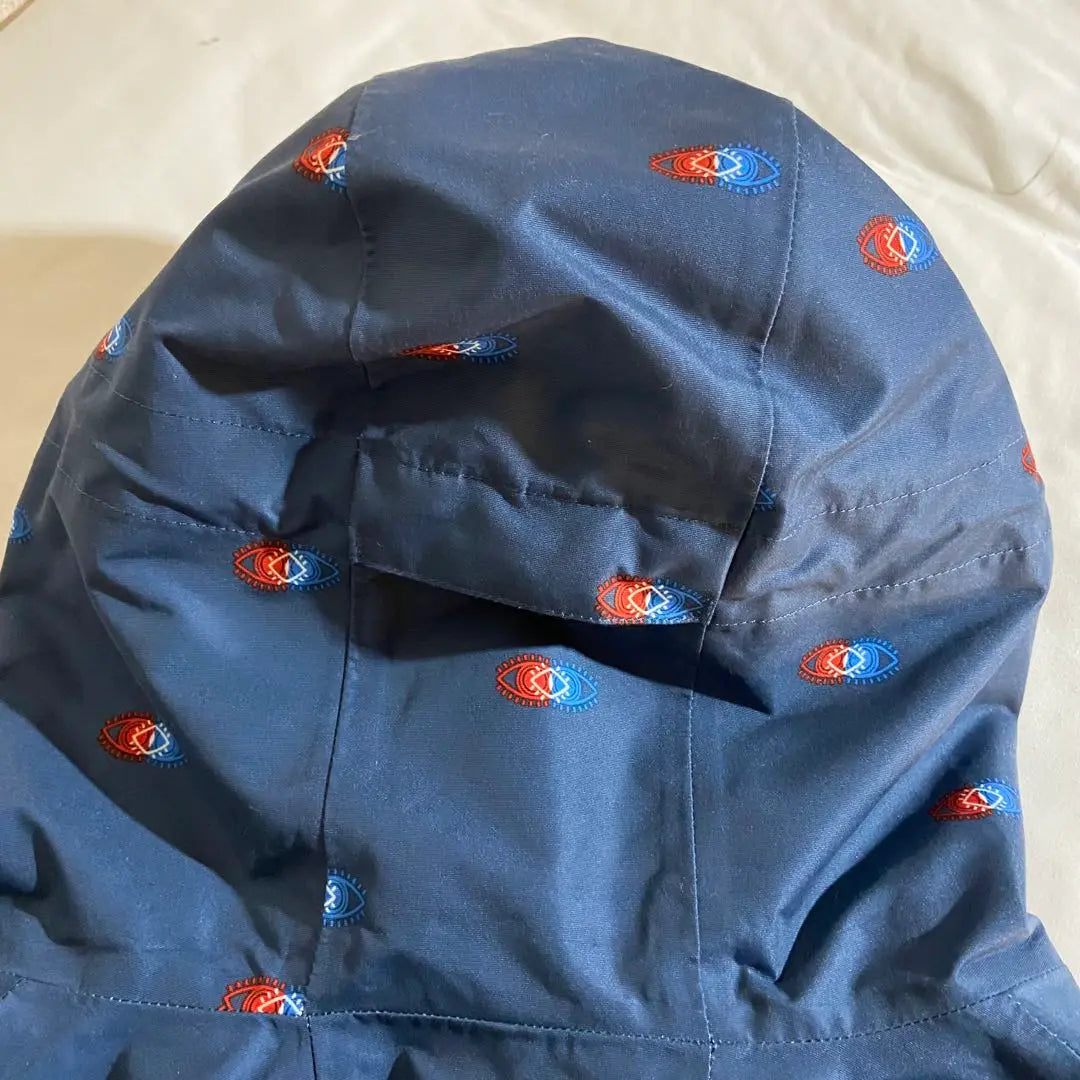 [Good condition] The North Face All-over Pattern Mountain Light Jacket Navy M