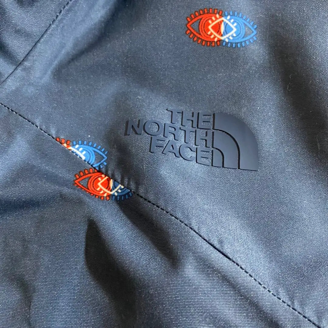 [Good condition] The North Face All-over Pattern Mountain Light Jacket Navy M