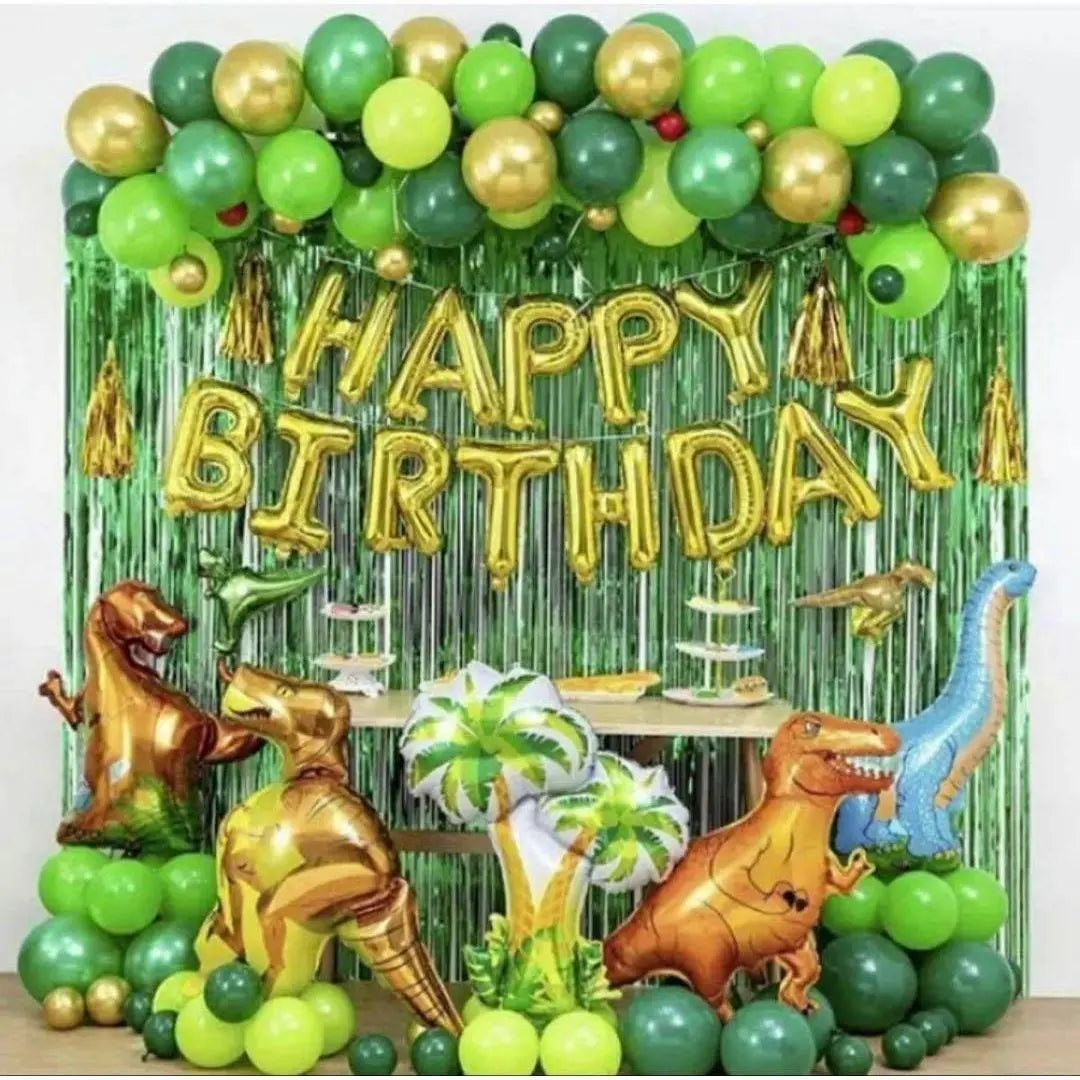 Birthday Dinosaur Balloon Balloon Garland Decoration Set