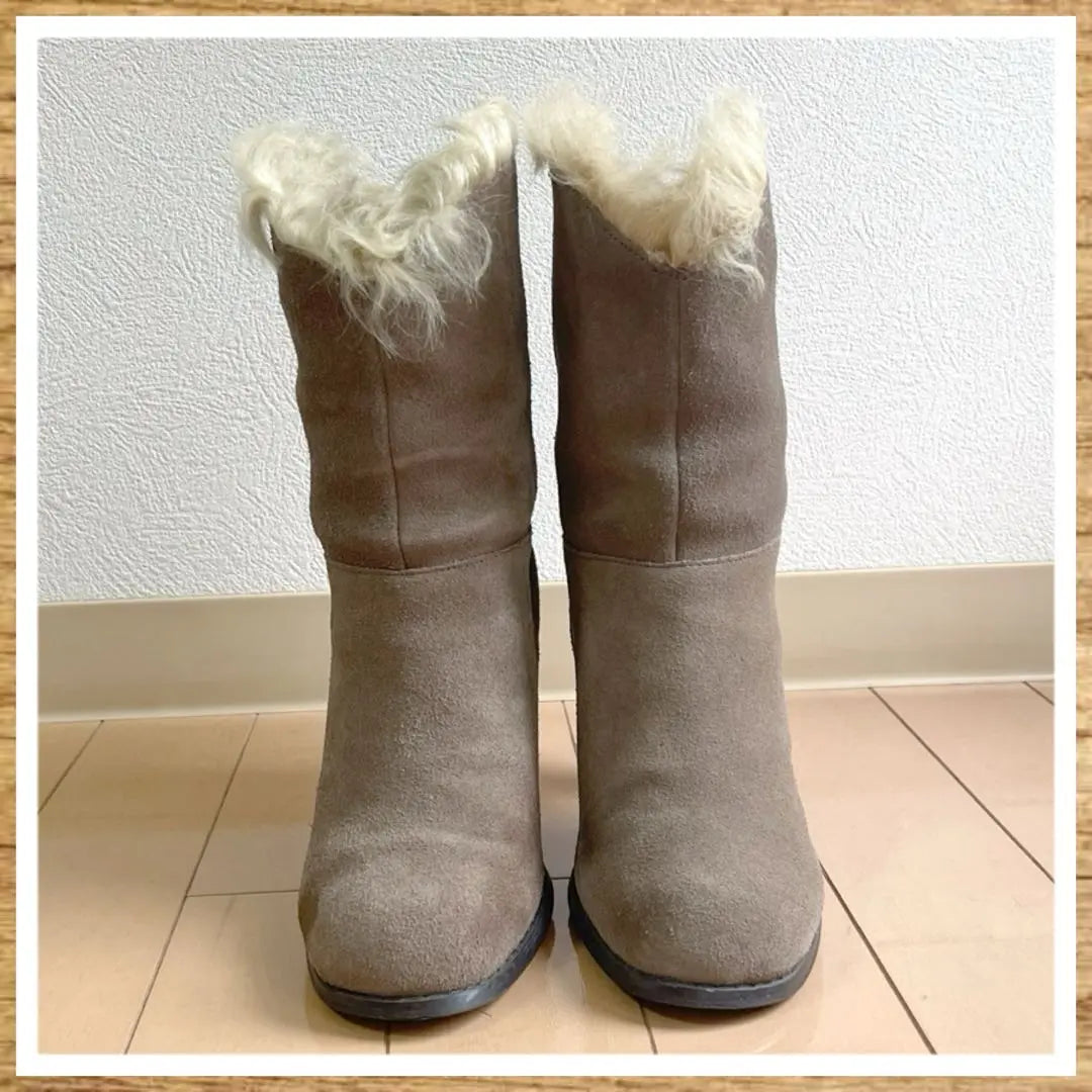 <Doudou> Swedish boots | 〈doudou〉スウェードブーツ