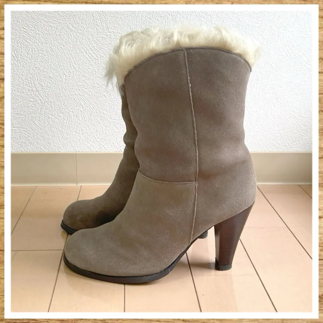 <Doudou> Swedish boots | 〈doudou〉スウェードブーツ