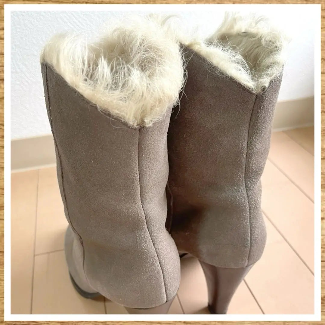 <Doudou> Swedish boots | 〈doudou〉スウェードブーツ