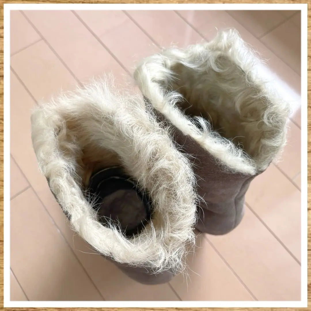 <doudou> Botas suecas | 〈doudou〉スウェードブーツ</doudou>