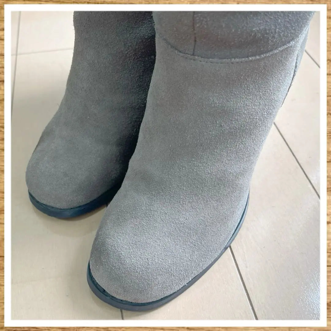 <Doudou> Swedish boots | 〈doudou〉スウェードブーツ