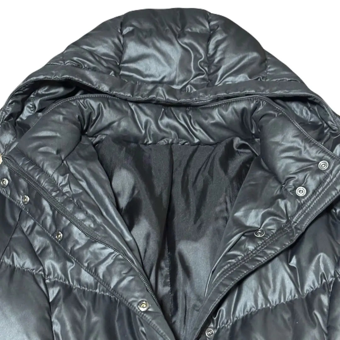 UNIQLO UNIQLO Black Hooded Down Jacket Down Feather L