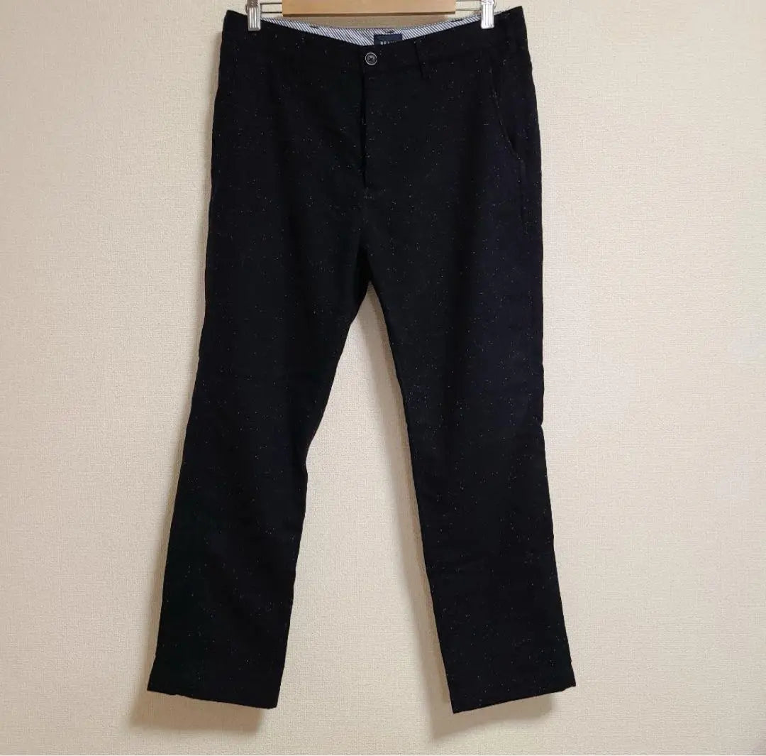 BEAMS Black Slacks L Size