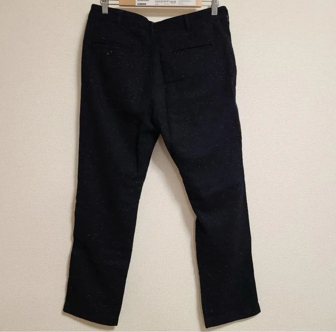 BEAMS Black Slacks L Size