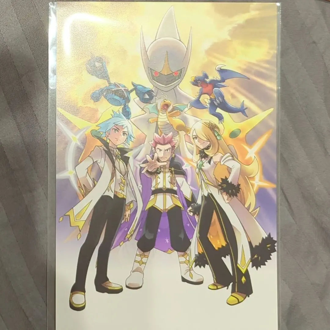 Pokemon Masters Pokemon Postcard Postcard Bonus Daigo Wataru Shirona