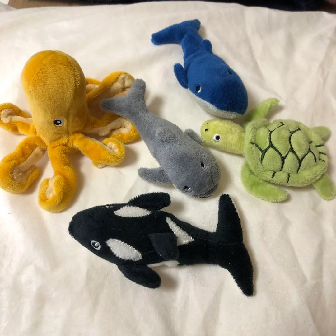 IKEA Marine Life Plush Toy Set