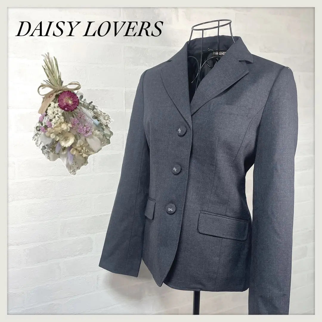 Daisy Lovers ◇ Tailored Jacket Graduation Ceremony Walnut Button Embroidered L 160