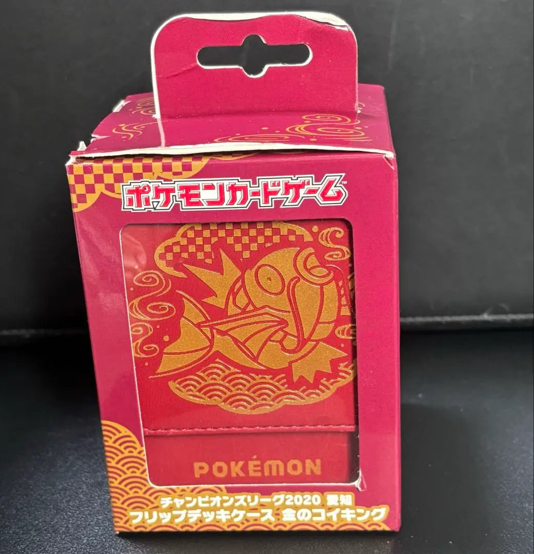 Pokemon Card Gold Carp Flip Deck Case Aichi Unopened