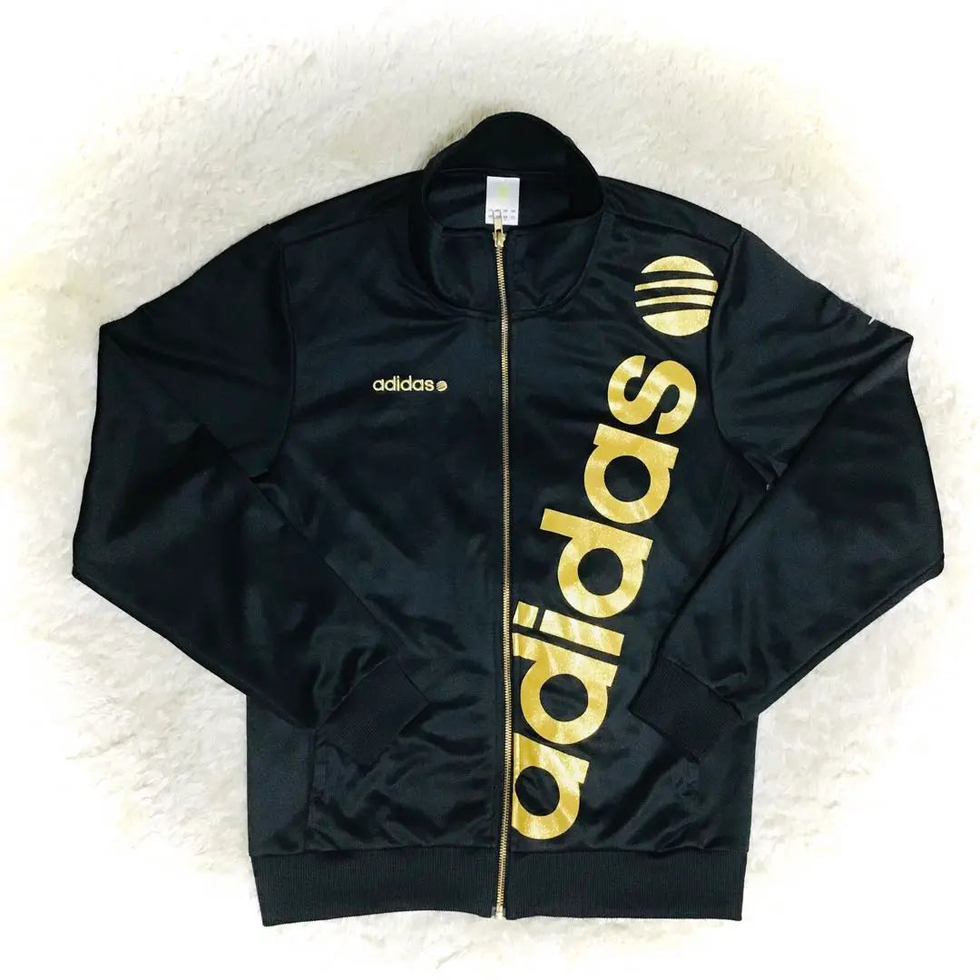 Adidas Big Logo Jersey Jacket Track Jacket