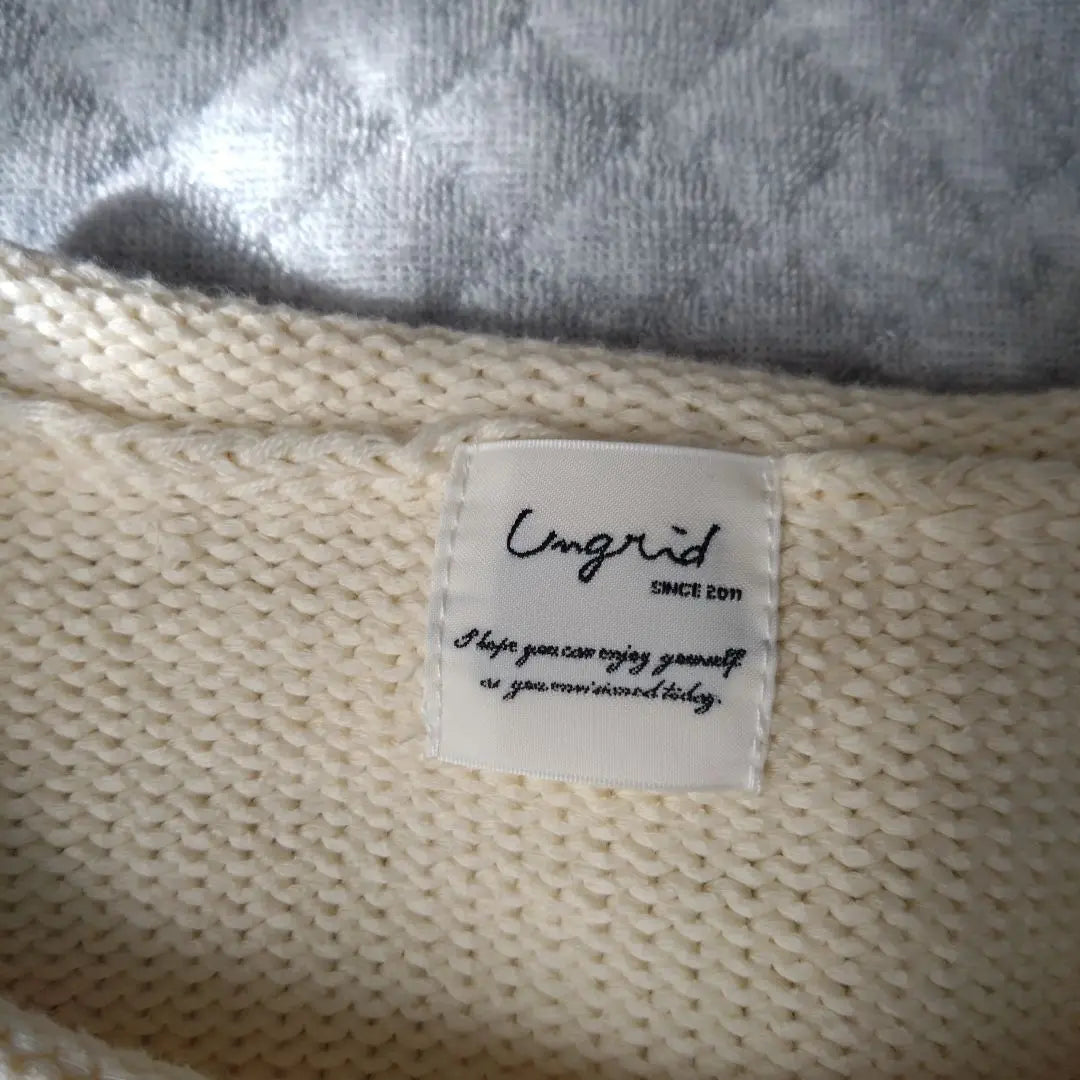 UNGRID cream color sweater f