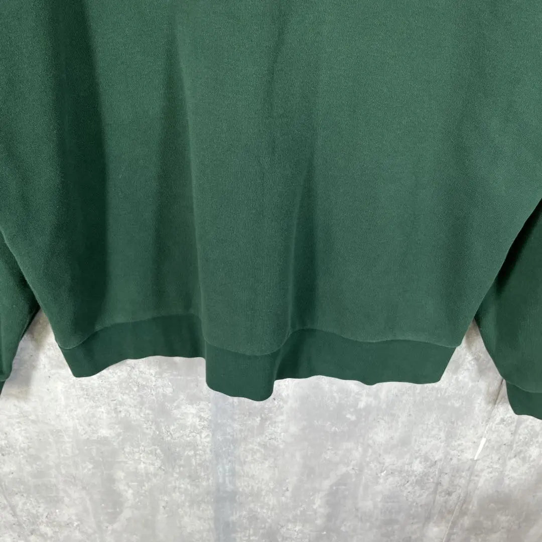 [Rare XL • Current Tag] Polo Ralph Lauren Sweatshirt Pony Embroidered Logo Green Boa Lining