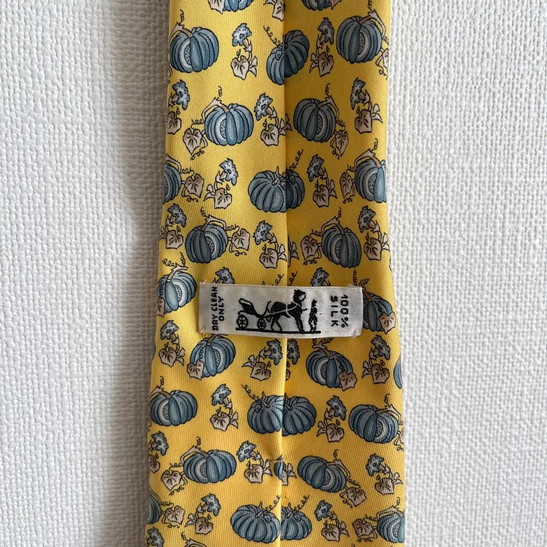 Hermes tie pumpkin pattern