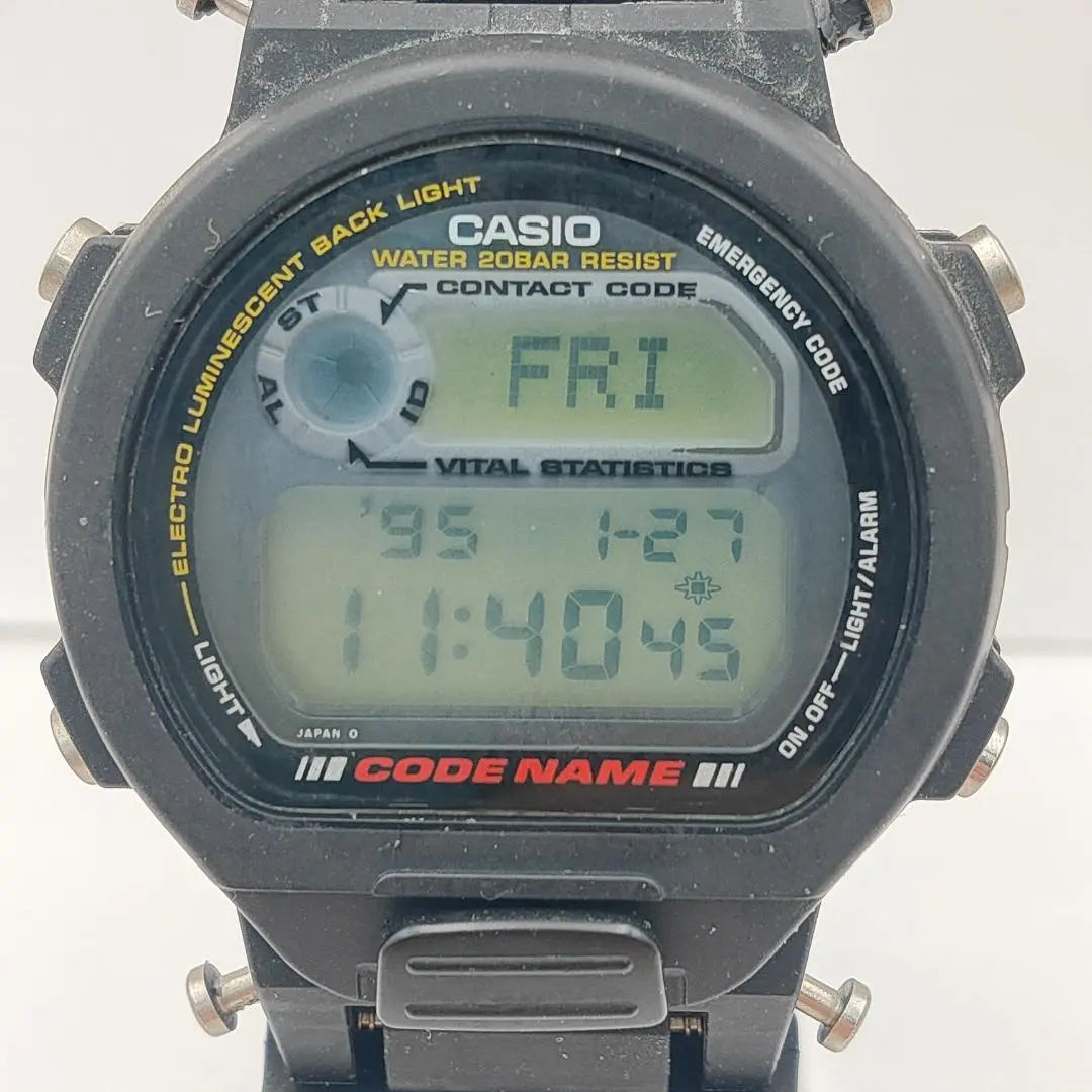 Used Casio G-Shock Code Name Men's Watch W599