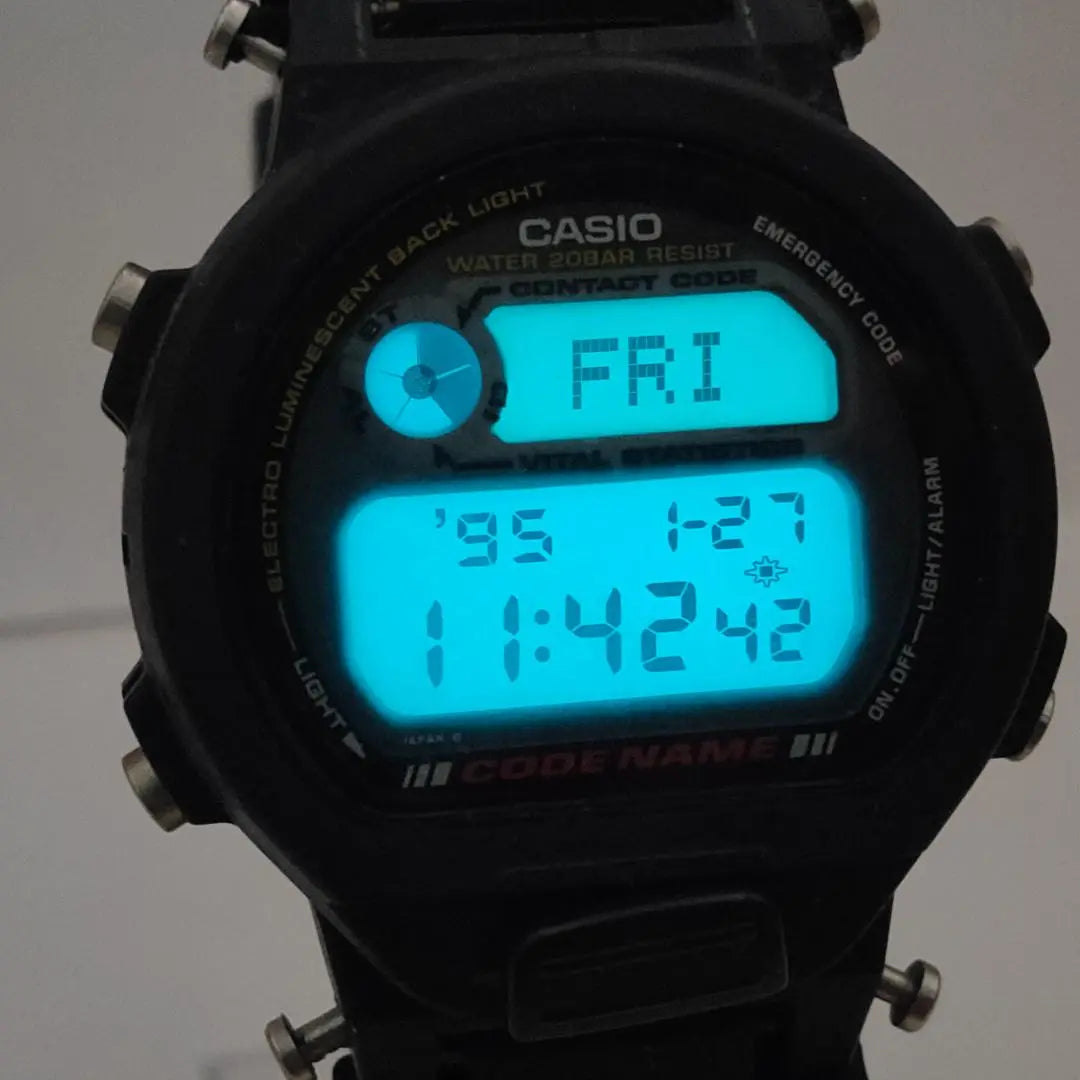 Used Casio G-Shock Code Name Men's Watch W599