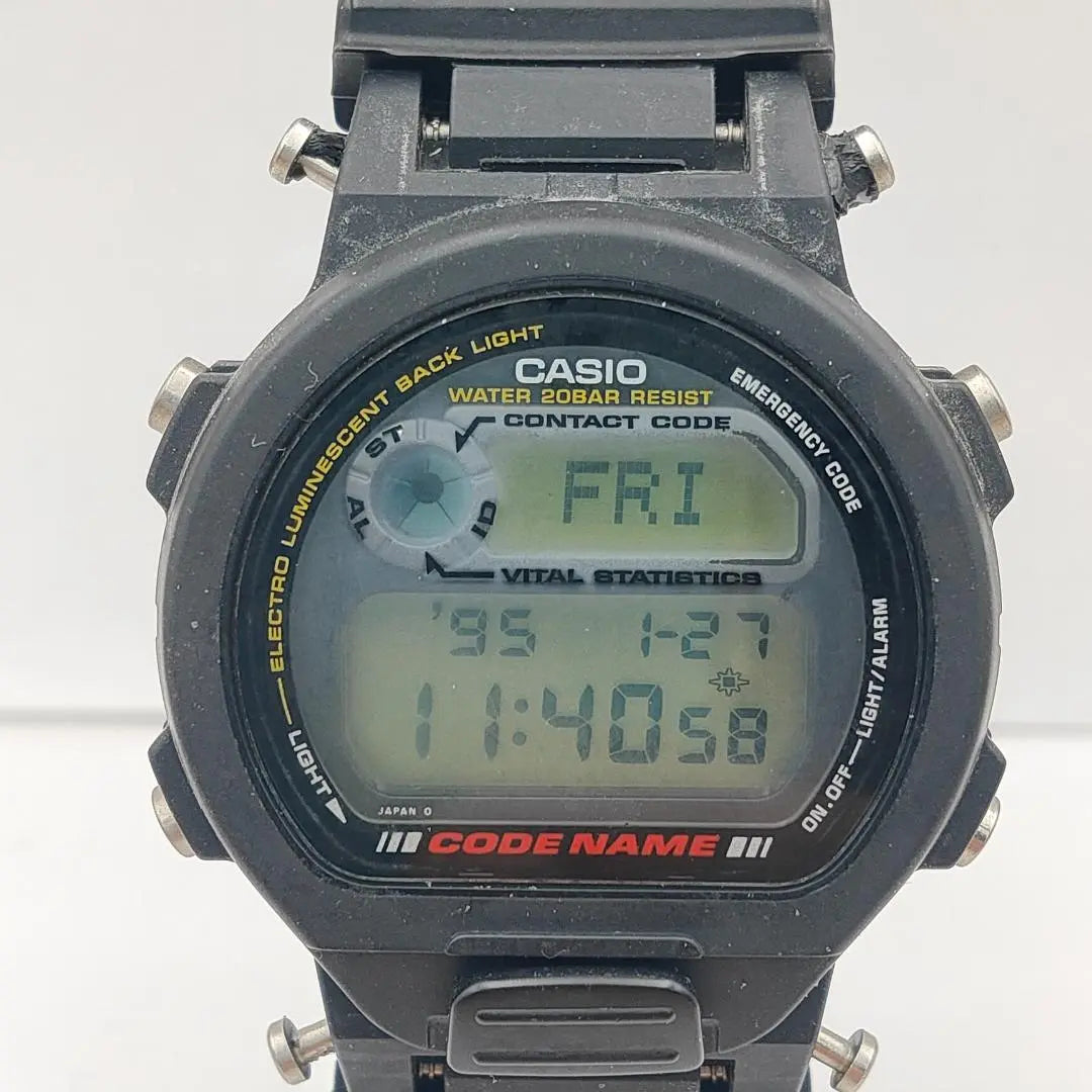 Used Casio G-Shock Code Name Men's Watch W599