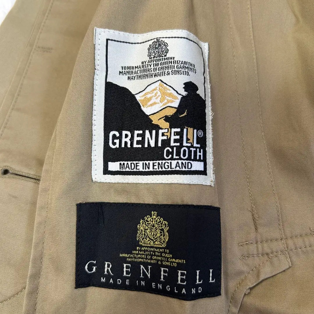 Gabardina Grenfell GRENFELL fabricada en Reino Unido en excelente estado, talla S