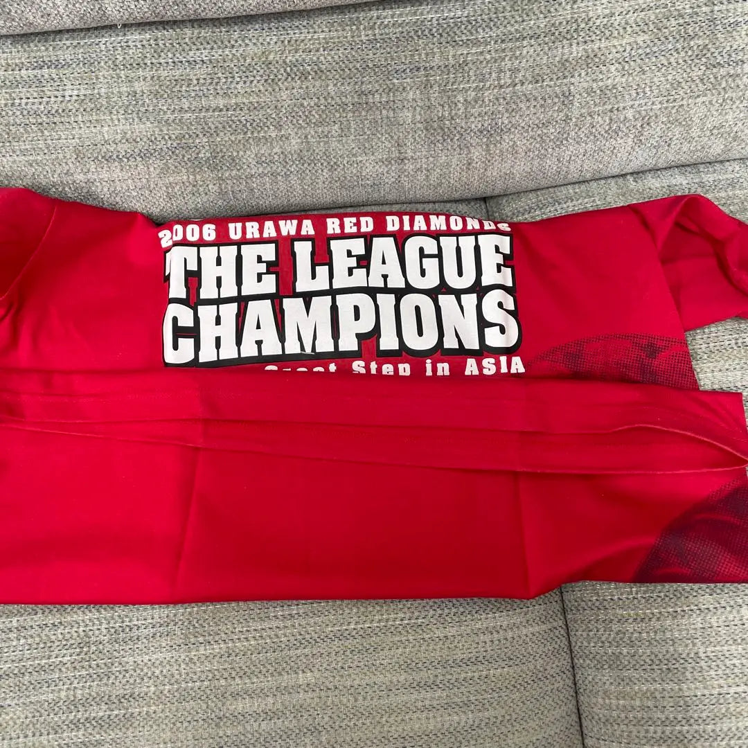 ★Unused item (opened for photography) 2006 Urawa Reds League Champion T-shirt L