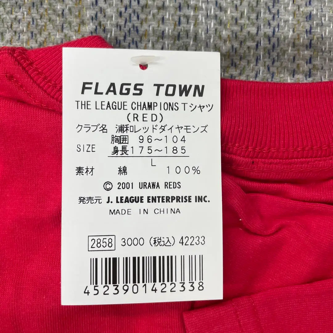 ★Unused item (opened for photography) 2006 Urawa Reds League Champion T-shirt L