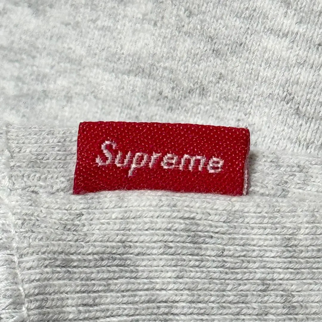 Supreme Box Logo Crew Neck Sweatshirt Ash Grey