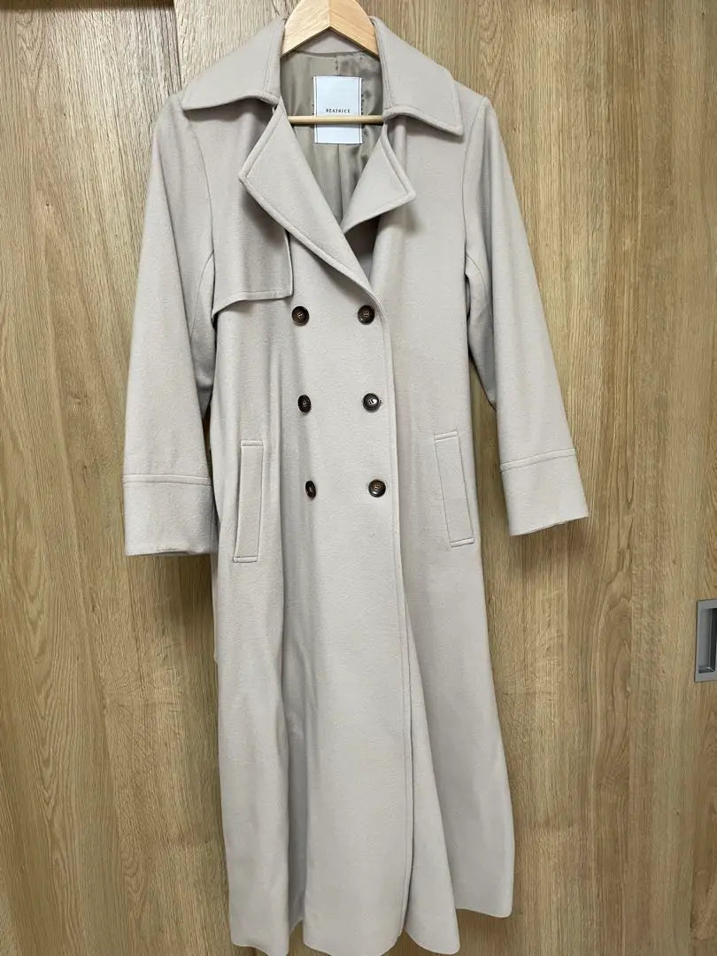 Beatrice Brushed Wool Trench Court