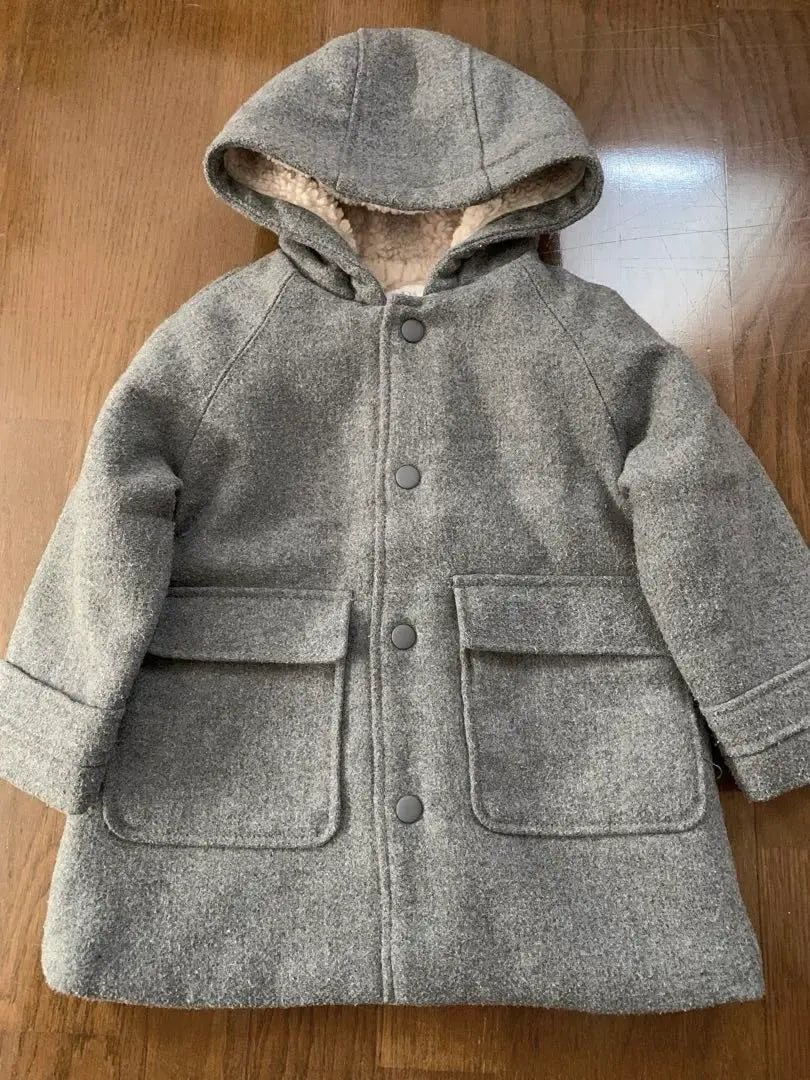 ZARA hooded coat 98cm