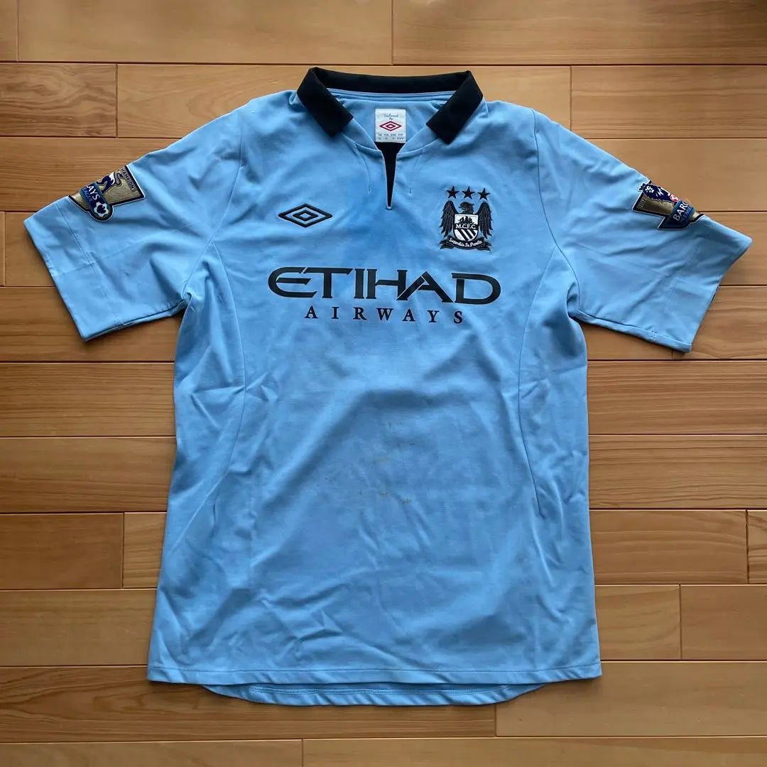 milner actual use uniform with certificate Manchester City