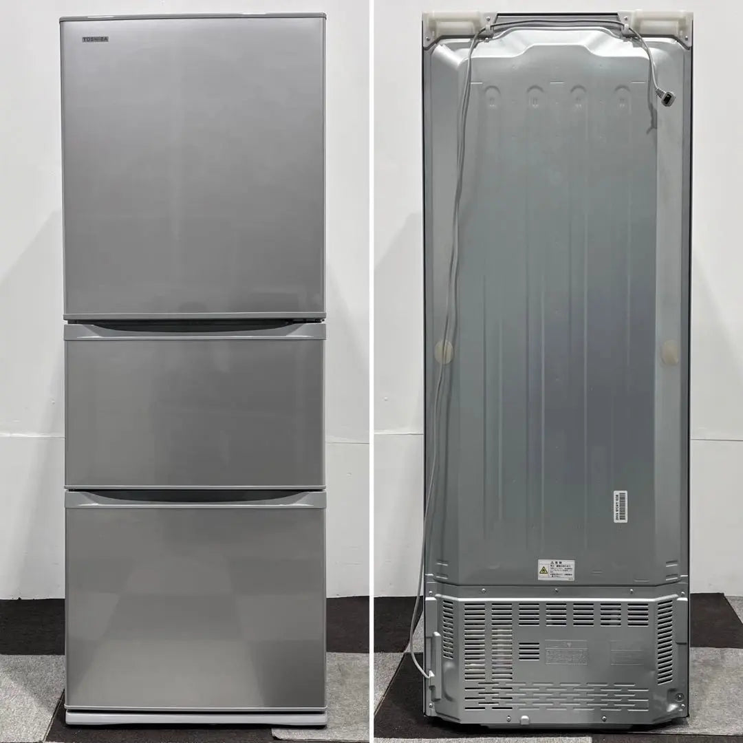 TOSHIBA Refrigerator GR-H34S(S) 330L 2016 Home Appliances De009