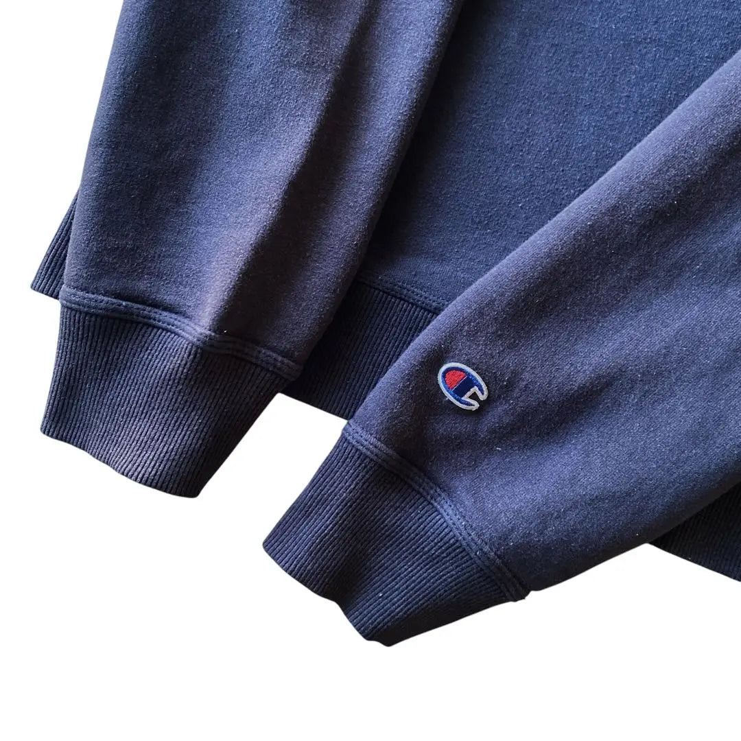 00s ~ champion sweatshirt navy demon fade XL