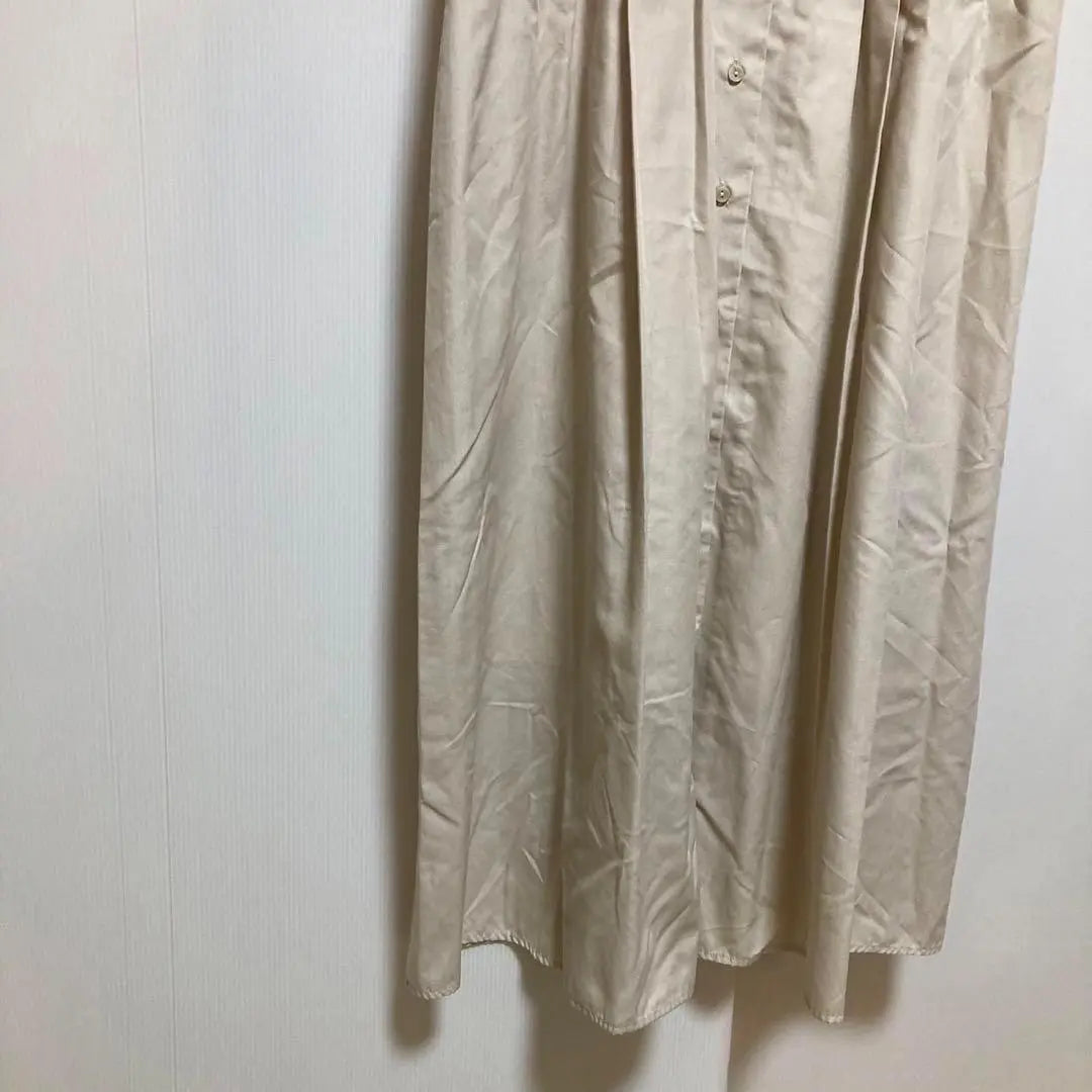 Medume shirt dress, short sleeve, made in Japan, loose, body cover, pleated, XL