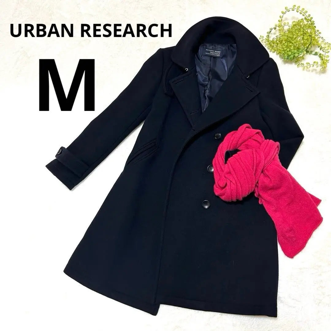 [Product with a reason] Urban Research Coat Women's Black 38M equivalent Middle length