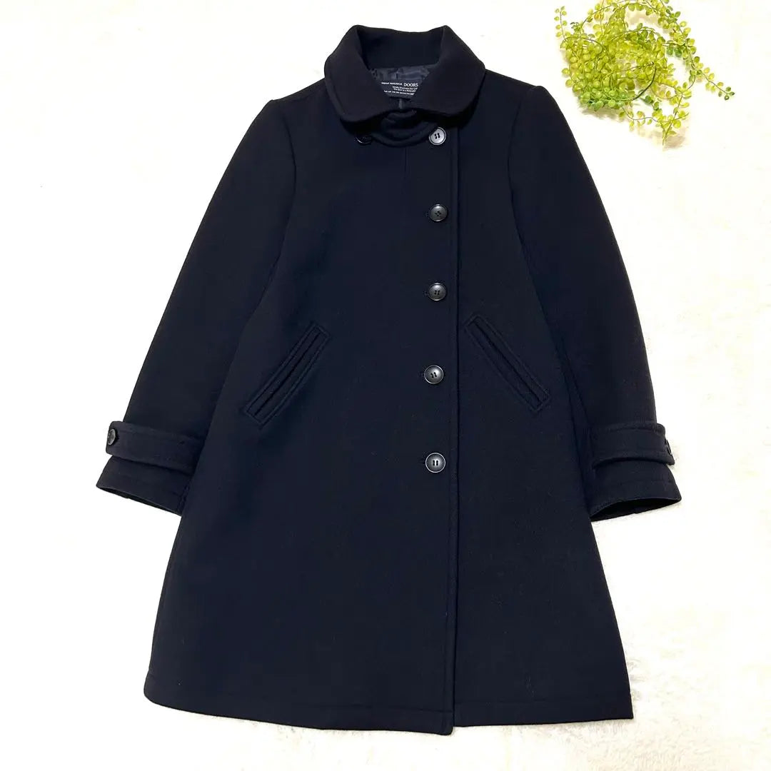 [Product with a reason] Urban Research Coat Women's Black 38M equivalent Middle length