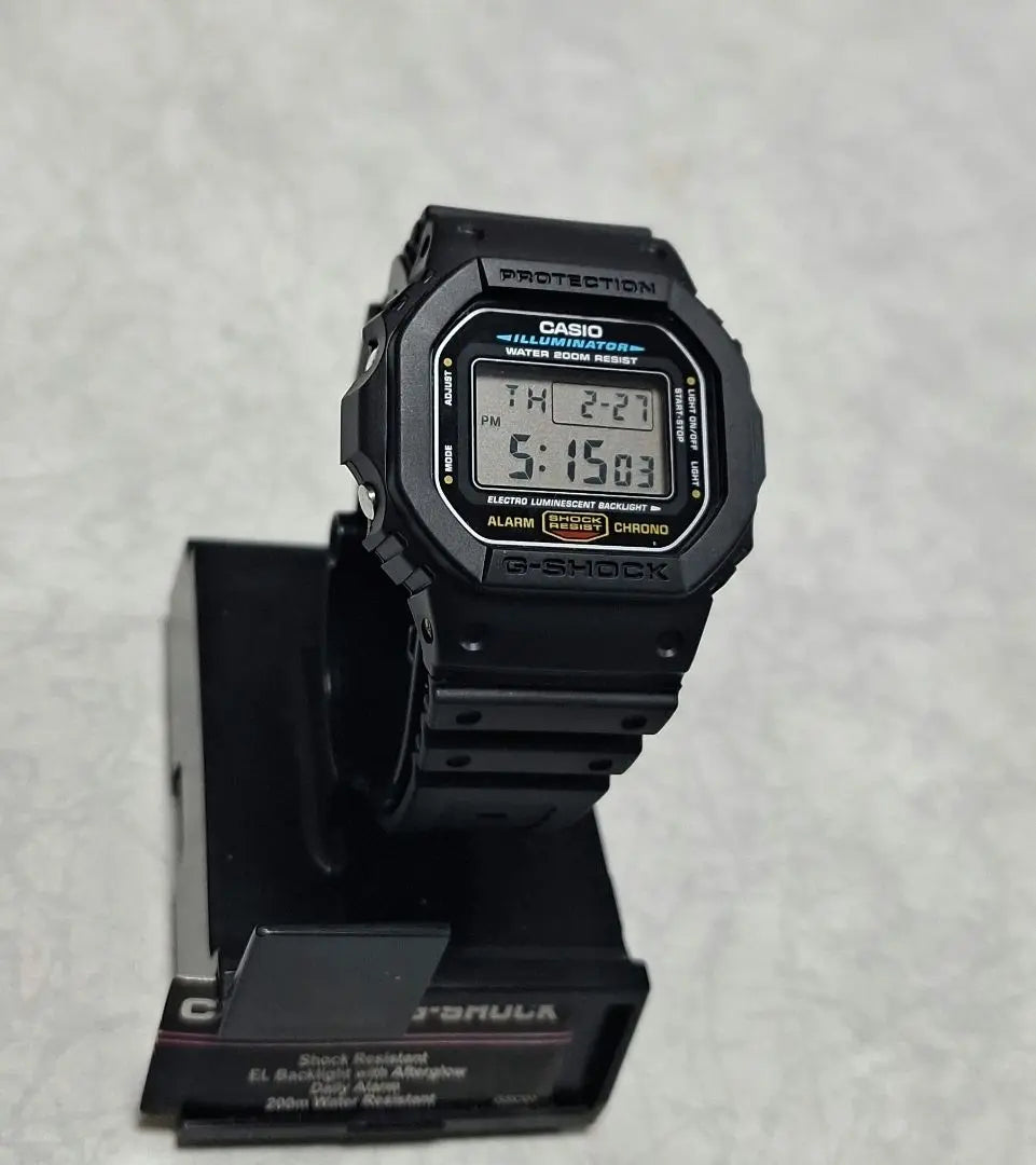 ✦Casio G-SHOCK DW-5600E [Buen estado]