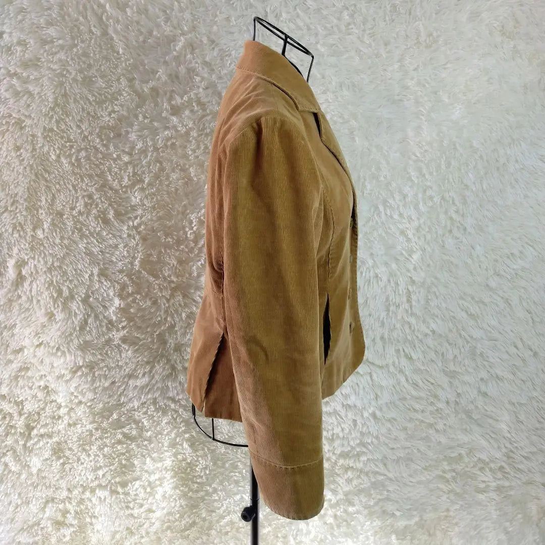 Lois Cle Young Beauty Corduroy Turad Jacket Single Brown