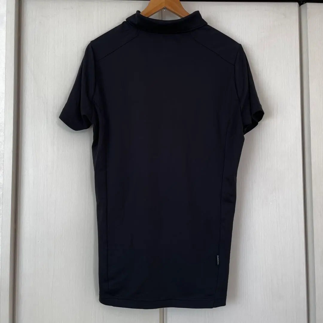 adidas CLIMALITE black polo shirt